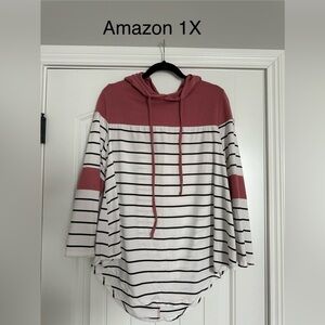 Amazon hooded shirt 1X